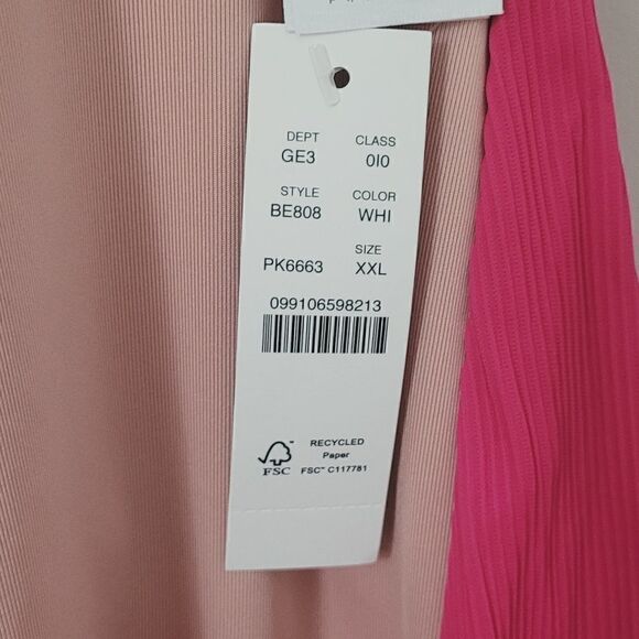 New J.Crew Ribbed High-Rise Cheeky Bikini Bottom in Pink Size XXL NWT - Picture 8 of 10